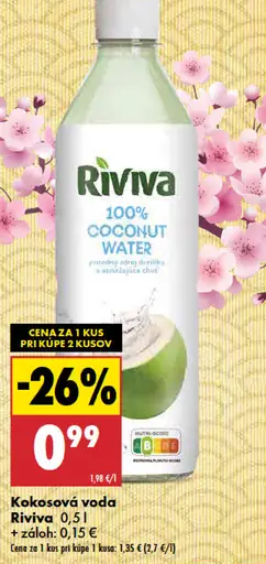 Riviva Kokosová voda