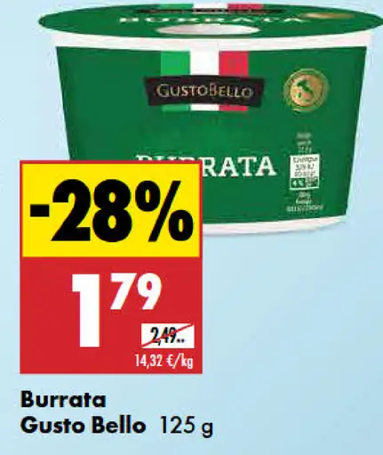 Gusto Bello Burrata