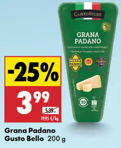 Gusto Bello Grana Padano