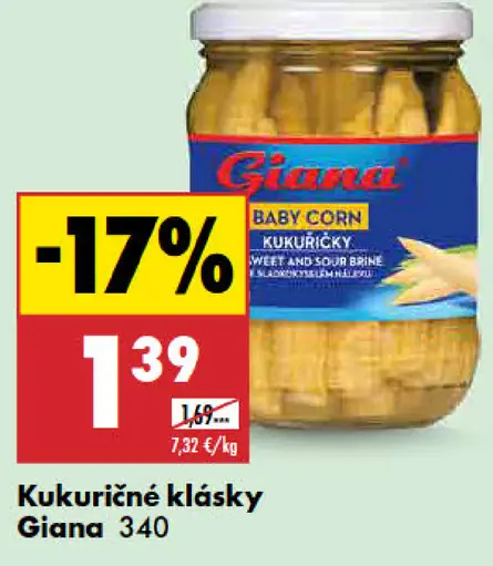 Gianna Kukuričné klásky