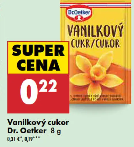 Dr. Oetker Vanilkový cukor