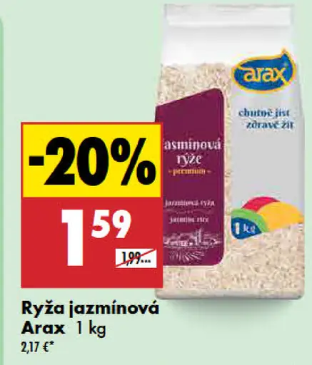 Arax jazmínová ryža