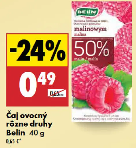 Belin ovocný čaj