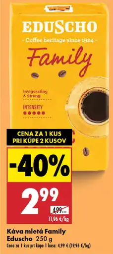 Eduscho Káva mletá Family