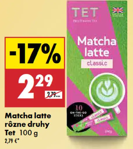 Tet Matcha latte