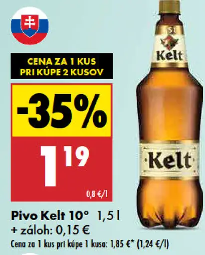 Kelt 10° pivo