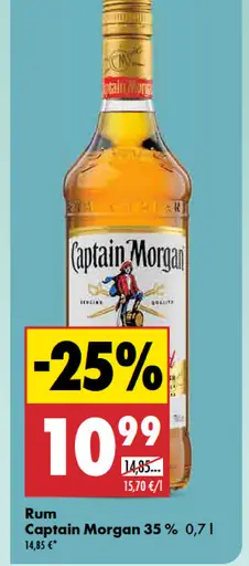 Rum Captain Morgan