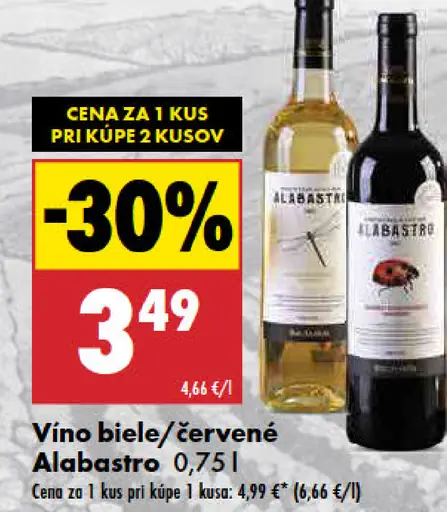 Alabastro víno biele