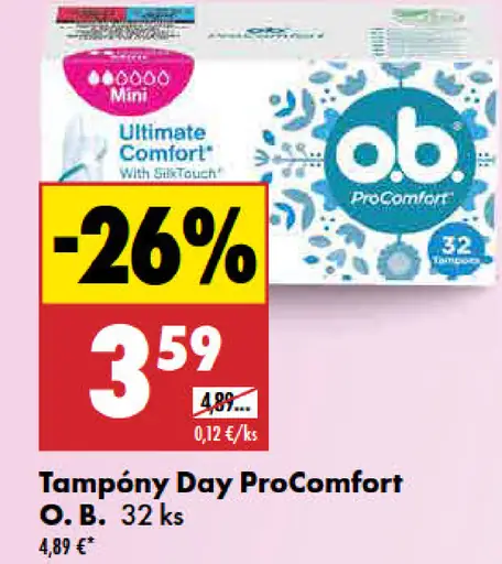 O.B. tampóny Day ProComfort Mini