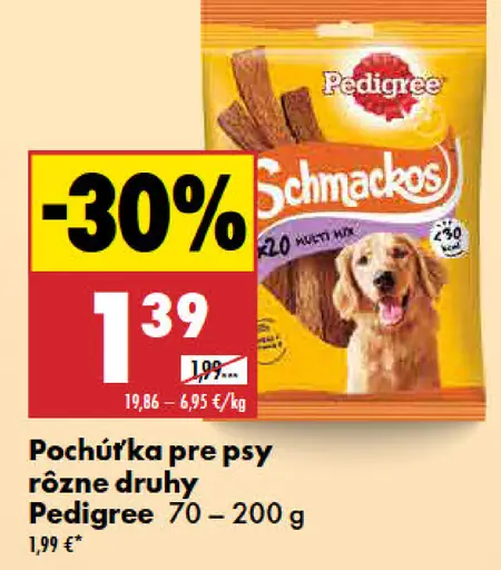 Pedigree pochúťka pre psy Schmackos rôzne druhy