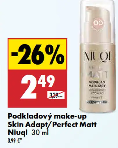 Podkladový make-up Skin Adapt/Perfect Matt Nuiqi