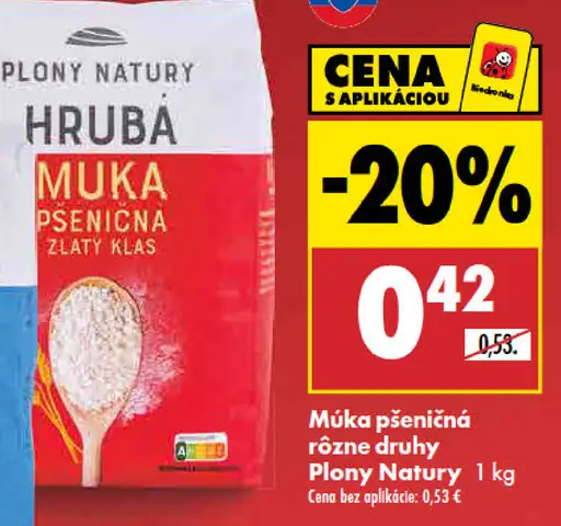 Plony Natury Múka pšeničná ražná celozrnná