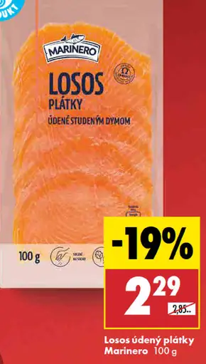 Marinero losos marinovaný plátky