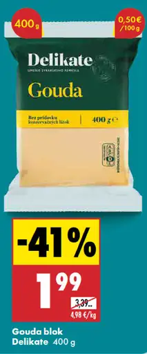 Delikate Gouda blok