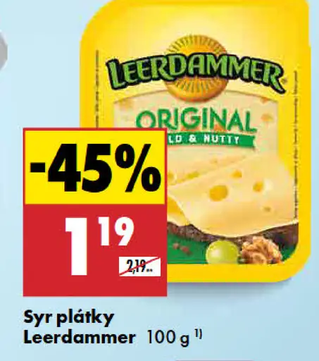Leerdammer Original plátky