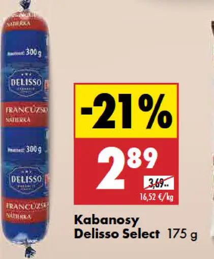 Delisso Select Kabanosy