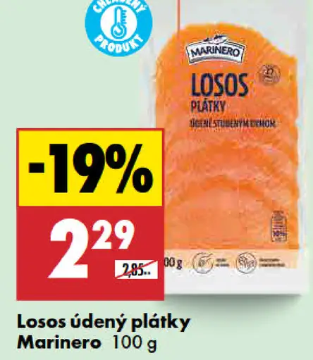Marinero losos marinovaný plátky