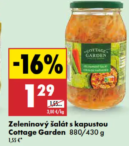 Cottage Garden Zeleninový šalát s kapustou