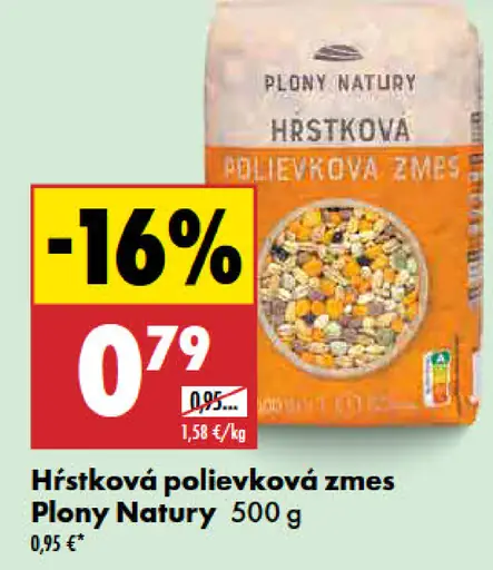 Plony Natury Hŕstková polievková zmes