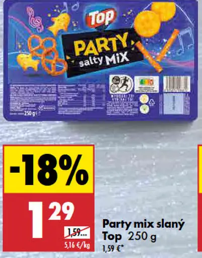Party mix slaný Top