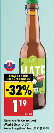 Matéčko energetický nápoj