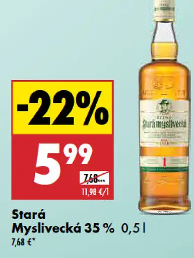 Stará Myslivecká bylinný likér