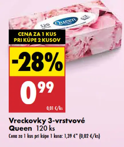 Queen Vreckovky 3-vrstvové