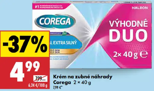 Corega Krém na zubné náhrady