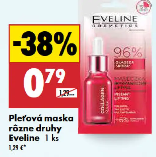 Eveline pleťová maska