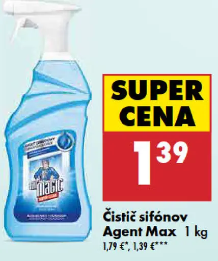 Agent Max čistič sifónov