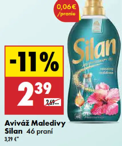 Aviváž Maledivy Silan
