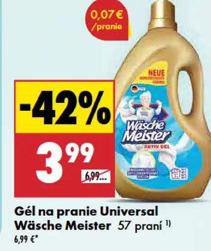 Wäsche Meister Gél na pranie Universal