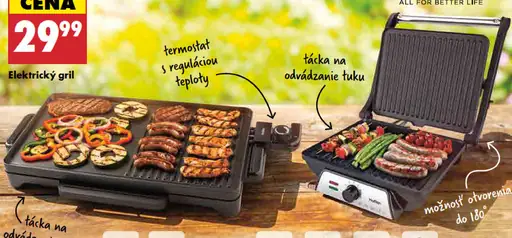 Hoffen elektrický gril stolný
