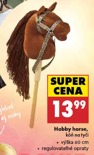 Elefun hobby horse, kôň na rúči