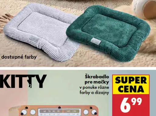Kitty škrabadlo pre mačky rôzne farby a dizajny