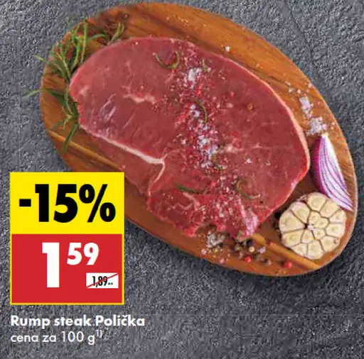 Polička Rump steak