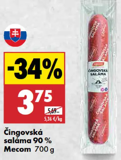 Mecom Čingovská saláma 90%