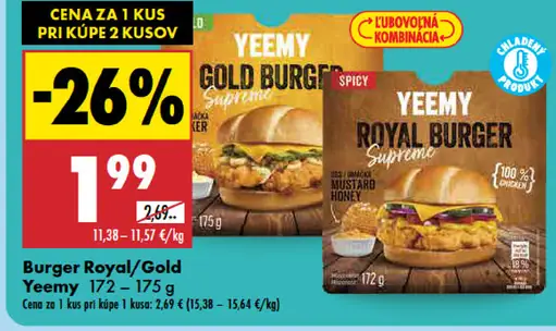 Yeemy Gold Burger