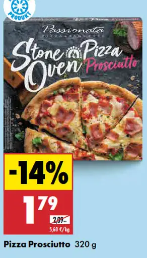 Passionata Stone Oven Pizza Prosciutto