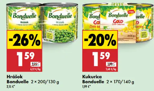 Kukurica Bonduelle