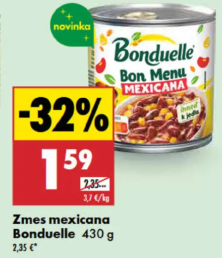 Zmes mexicana Bonduelle