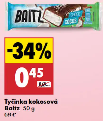 Baitz Tyčinka kokosová