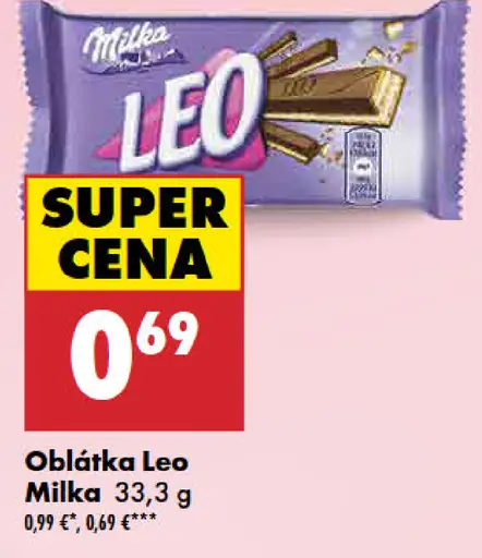 Milka Oblátka Leo