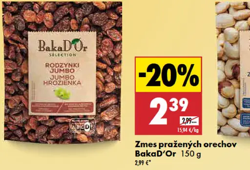 BakaD'Or Zmes pražených orechov