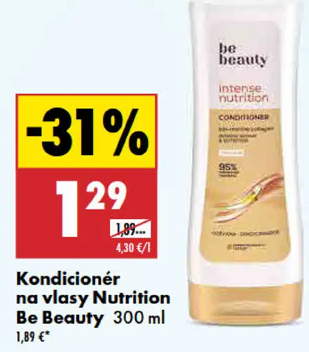 Be Beauty Nutrition kondicionér na vlasy