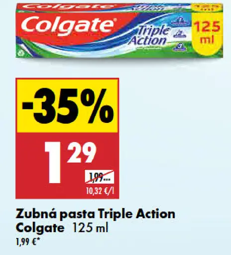 Colgate Triple Action zubná pasta