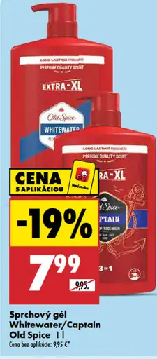 Old Spice sprchovací gél Captain/Whitewater