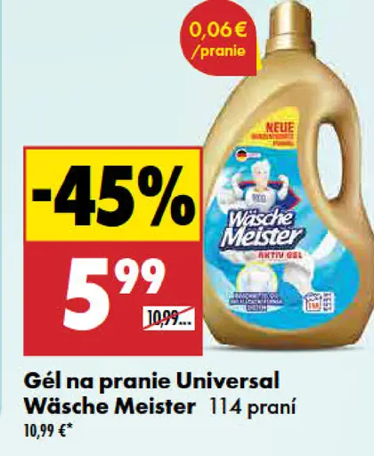 Wäsche Meister Gél na pranie Universal