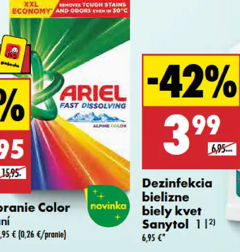 Sanytol dezinfekcia bielizne Biely kvet