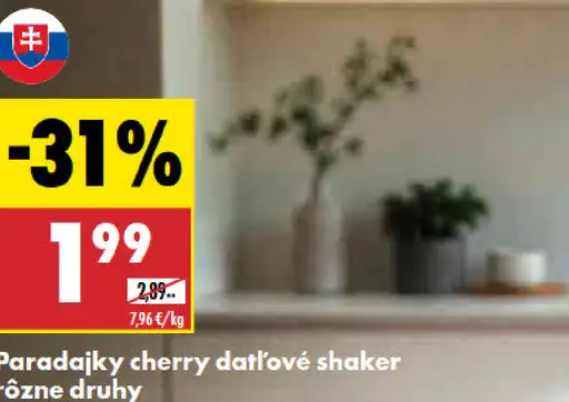 Z našej zeme paradajky cherry datľové shaker MAGGINO žlté